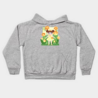 Flower Girl Kids Hoodie